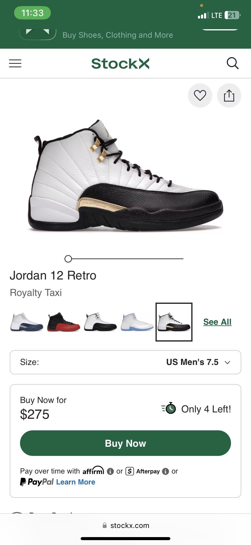 Jordan 12 Retro