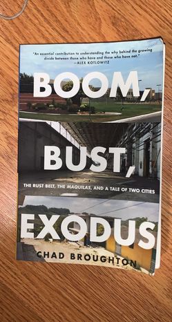 BOOM, BUST, EXODUS by Chad Broughton