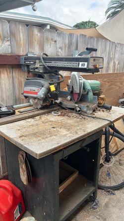 Chop Saw & Radial Arm Saw 