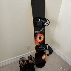 Burton Snowboard And Accessories 