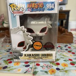Funko Pop Naruto Shippuden Limited Edition Kakashi (Anbu) #994 Chase Figure New!