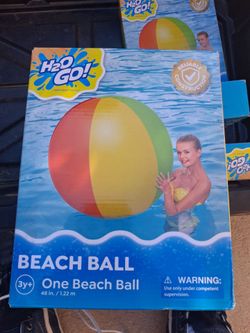 H2O Go! Inflatable Beach Ball 48 in.