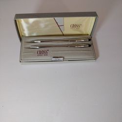 Cross Ballpoint Pen and 0.5mm Pencil In Original Case