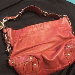 Red Coach Bag