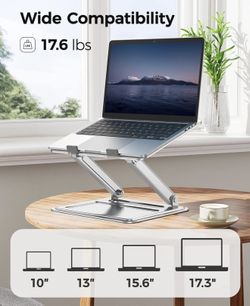 Adjustable Laptop Stand, Portable for 17.3inch Laptops, Holds Up to 17.6lbs, LaP top NOT Included  Pickup near Rosedale hwy and A