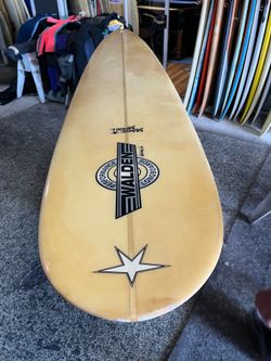 9’ longboard. Walden.  Water tight