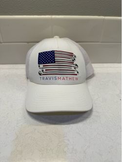 USA flag Travis Mathew golf hat
