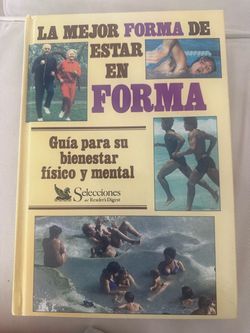 NEW Hardcover book La Mejor Forma de Estar en Forma