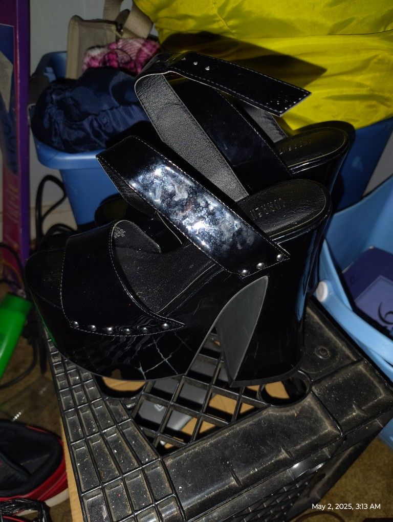 Size 8 Gothic Heels