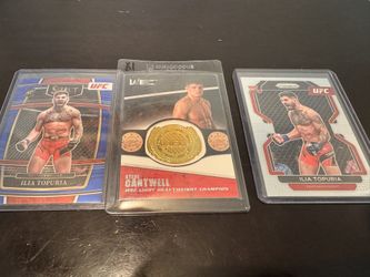 UFC Ilia Topuria Rookie Cards