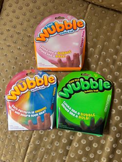 Tiny Wubble Bubble Set of 3