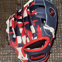 Franklin Baseball My First Glove Digitek Dura Bonded Lacing Left Handed Brand N