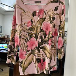 Tommy Bahama SILK Pink Sweater