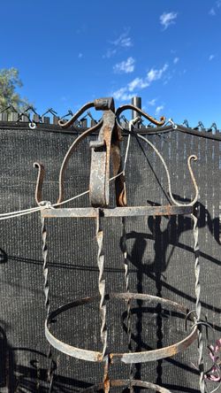 Iron trellis