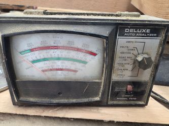 vintage Deluxe Auto Analyzer Model 7510