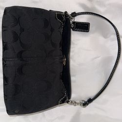 Coach turn lock bag/wristlet