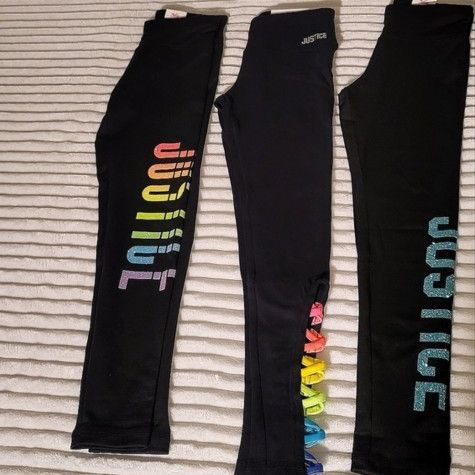 Justice Girls Leggings 3 As a Bundle for Sale in Dallas, TX - OfferUp