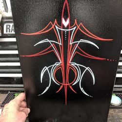 Hand done pinstriping