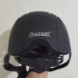 Ovation Horse-riding Helmet, Black, S/M;52-56