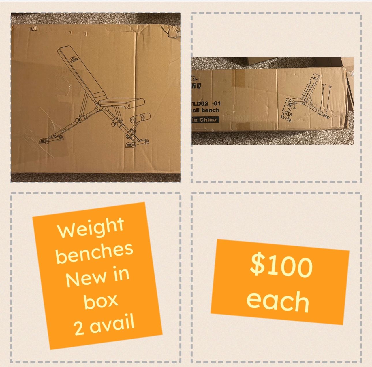 Weight Benches & Mini Trampolines
