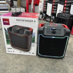 Ion Pathfinder 4 Bluetooth Speaker with Qi Wireless Charging, bocina portatil de bateria