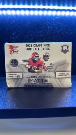 2021 Draft Pick Football cards blaster