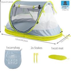Pop-Up Beach Tents - Instant Shade Canopies with UV Protection, Water and Wind-Resistance