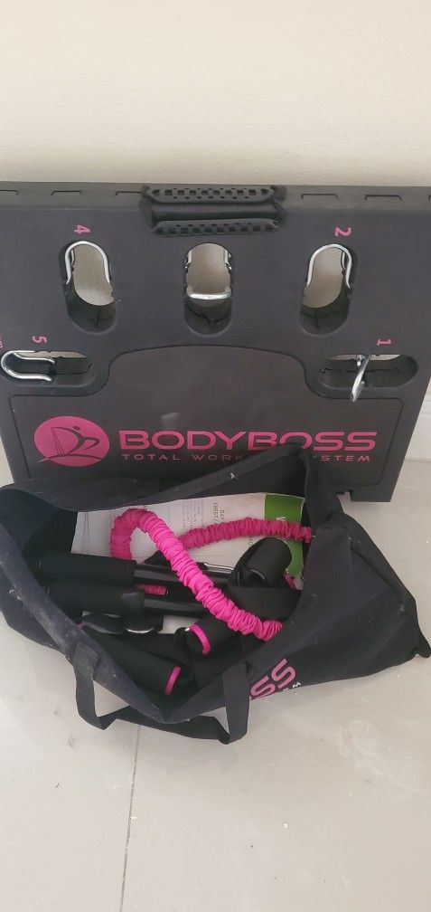 Body boss total workout system fitness equipment - Main Image
