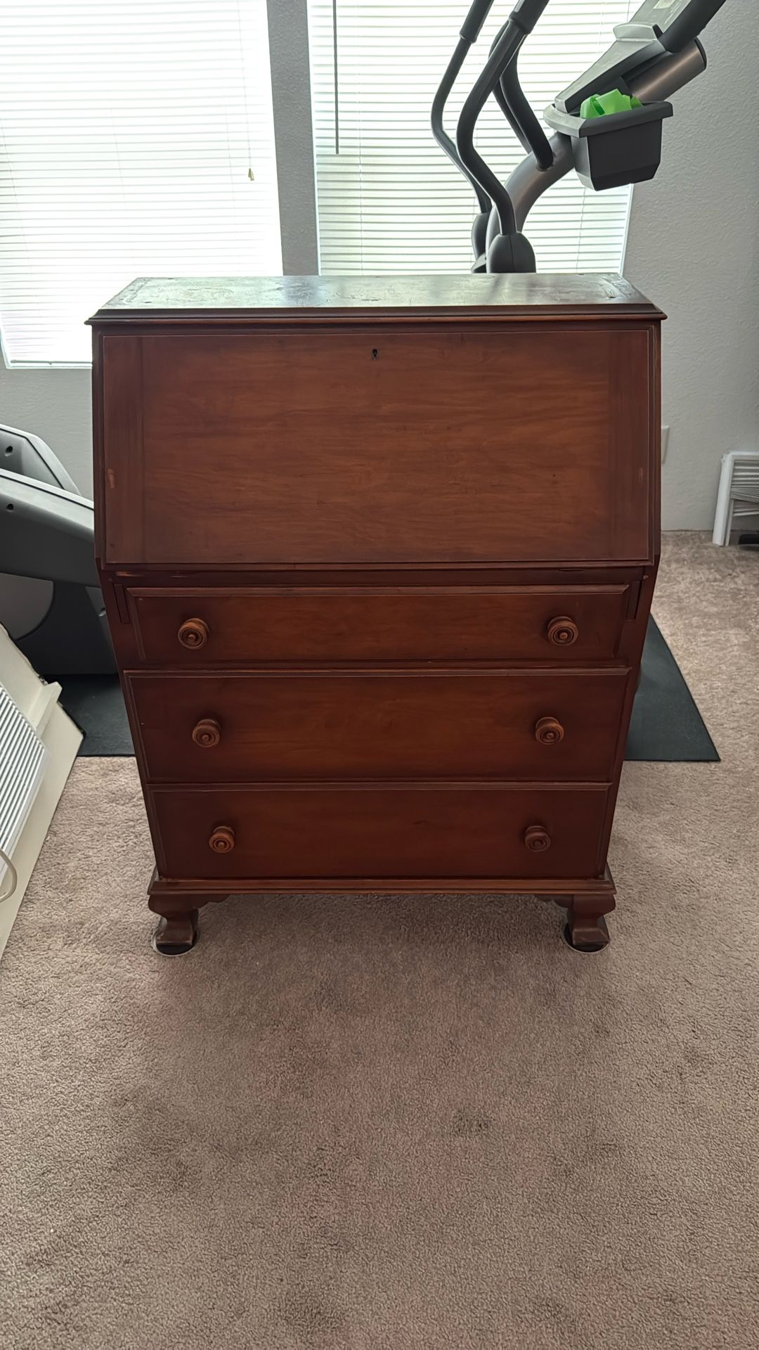 Drop-Front (rolltop) Secretary Desk