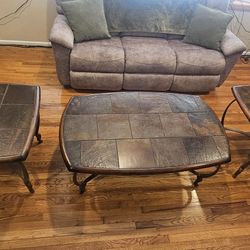 3 PIECE COFFEE AMD END TABLE SET