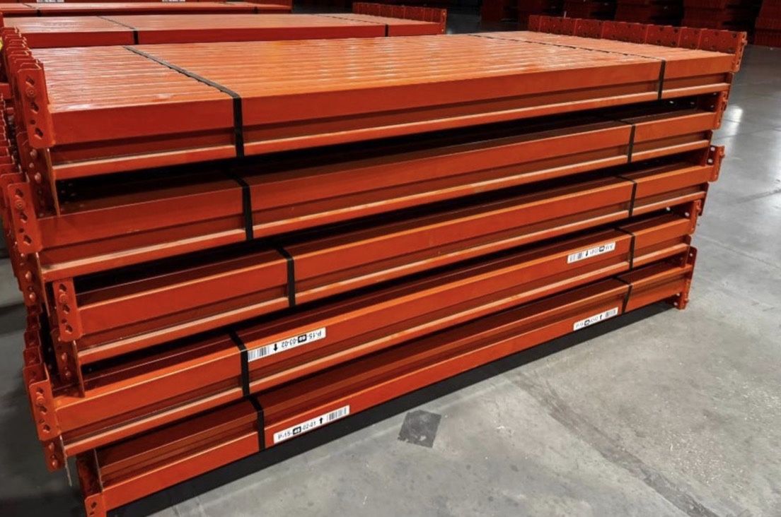 Teardrop Pallet Racks Beams 