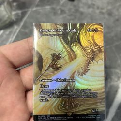 Dragon Of Mount Gulg NEAR MINT SHOWCASE *FOIL*