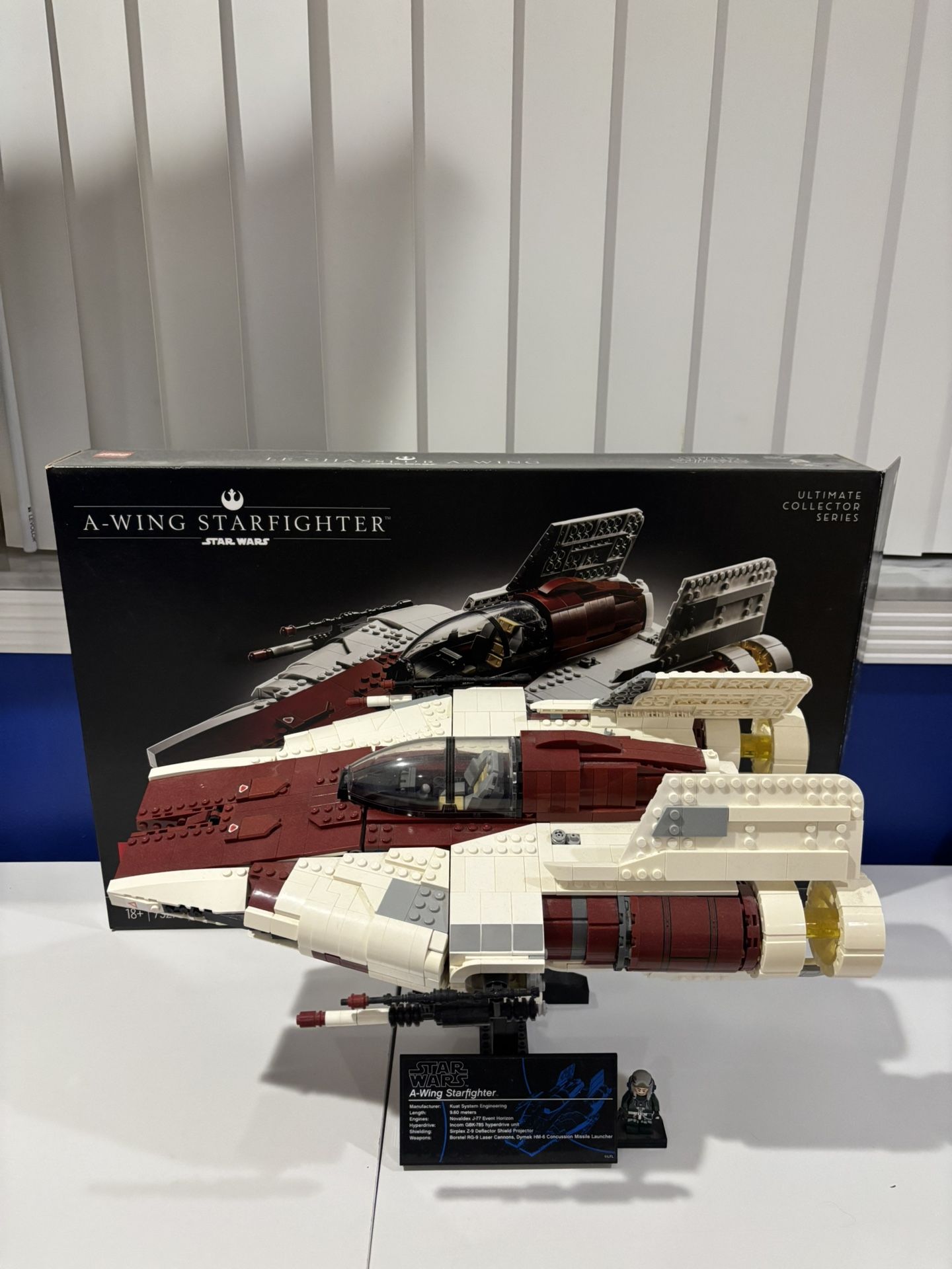 LEGO Star Wars UCS A WING (100% COMPLETE)