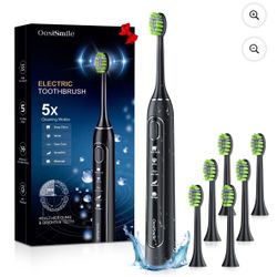 OasiSmile Sonic Electric Toothbrush for Adults and Teens(brand new)