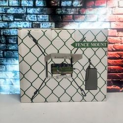 Fence Mount for Cell Phones with Sunshade — Mounting Kit for Game Recording, Compatible with Gamechanger, iPhone, Mevo Start, Smartphones, and GoPro —