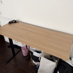 YESHOMY Height Adjustable Electric Standing Desk, 55 inch