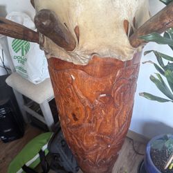 Antique Ceremonial Rasha Drum 