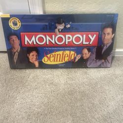 Seinfeld Monopoly Game Sealed New 
