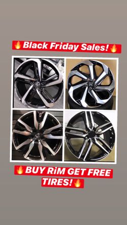 🔥🔥🔥Black Friday SALES! BUY Rims get FREE Tires🔥🔥🔥(only 50 down payment / no credit needed )