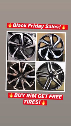 🔥🔥🔥Black Friday SALES! BUY Rims get FREE Tires🔥🔥🔥(only 50 down payment / no credit needed )