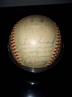 Mickey Mantle And Yogi Berra Autograph Baseball As Well As Others