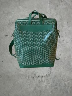 Green Goyard Cisaplin Backpack