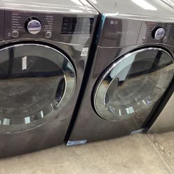 New LG Front Load Electric Set