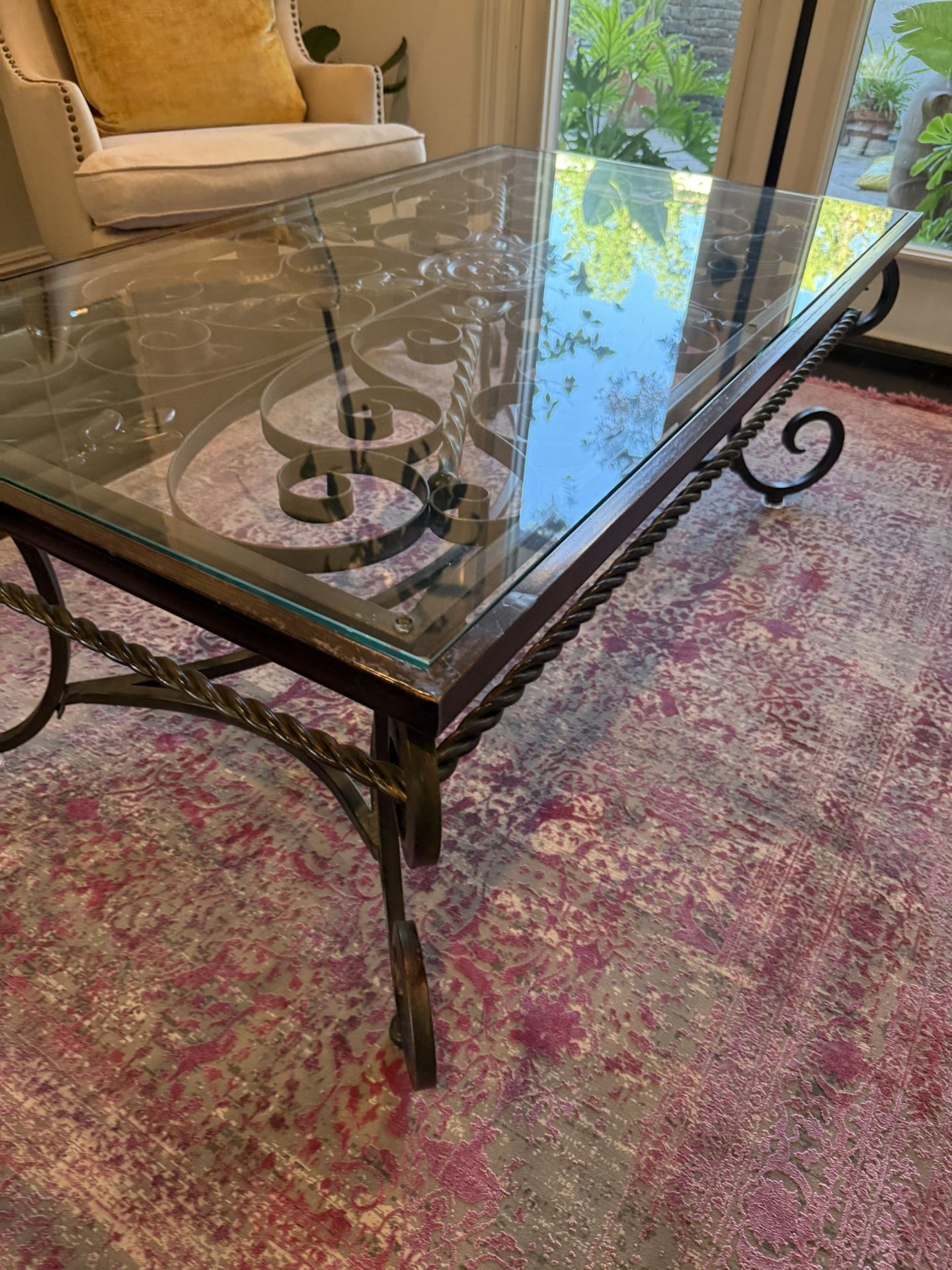 Wrought Iron Table