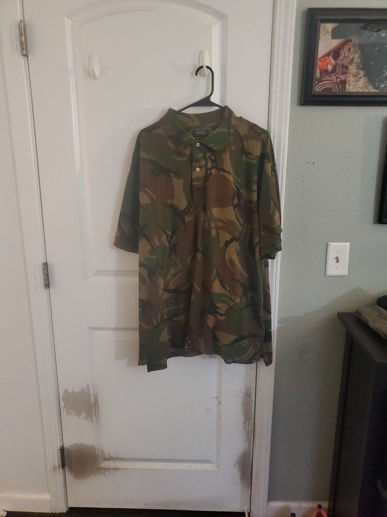 Camo Polo Shirt