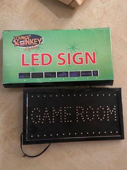Game Room Sign ( Brand New)