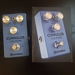 Gamma Cumulus- 3 Way Reverb Guitar Pedal