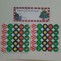 Christmas Sticker Sheets