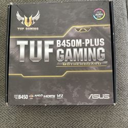 Asus TUF B450M-PLUS GAMING Motherboard Socket AM4 AMD Ryzen DDR4 HDMI USB3.1