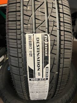 265/65/17 new Firestone tires 265/65r17 Llantas Nuevas